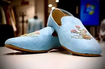 Blue Men High-fashion Shoes